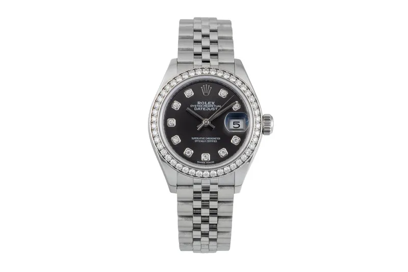 Rolex Lady Datejust steel / white gold automatic women's watch 279384RBR LP: 18000EUR [2602487]
