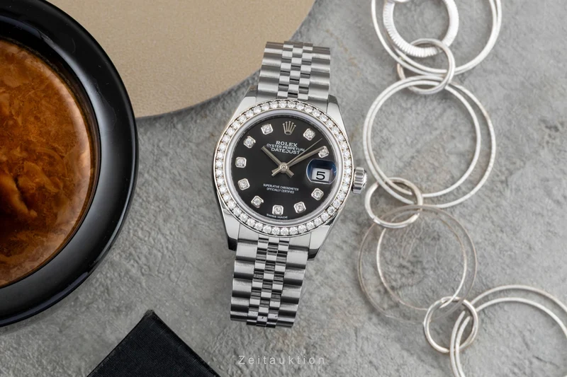 Rolex Lady Datejust steel / white gold automatic women's watch 279384RBR LP: 18000EUR [2602487]