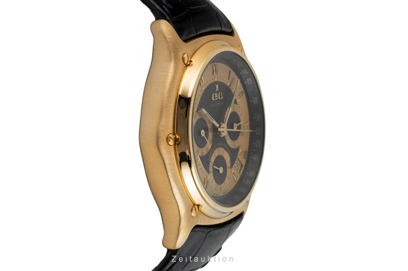 Ebel 1911 chronograph 18 ct gold automatic men's watch 8137241 [2600868]
