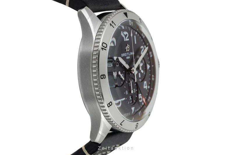 Breitling Super Avi chronograph steel automatic men's watch AB04451A1C1X1 LP: 10900EUR [2602128]