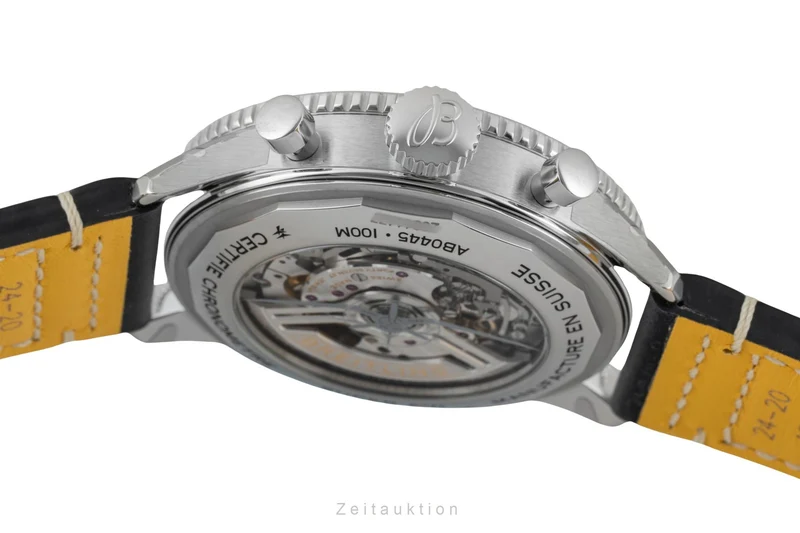 Breitling Super Avi chronograph steel automatic men's watch AB04451A1C1X1 LP: 10900EUR [2602128]