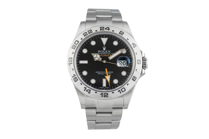 Rolex Explorer II steel automatic men's watch 216570 [2602417]