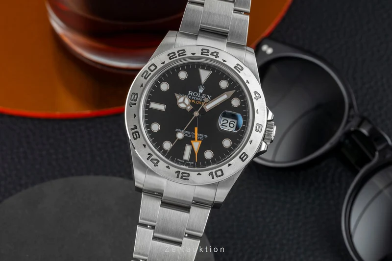 Rolex Explorer II steel automatic men's watch 216570 [2602417]