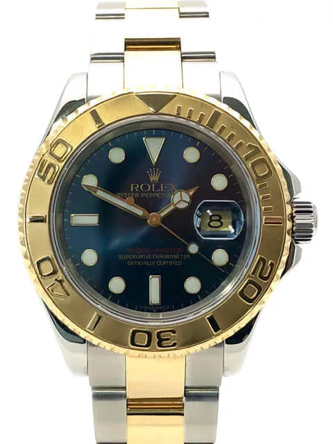 Rolex Yacht-Master 16623 Edelstahl Gelbgold Blau aus 2007