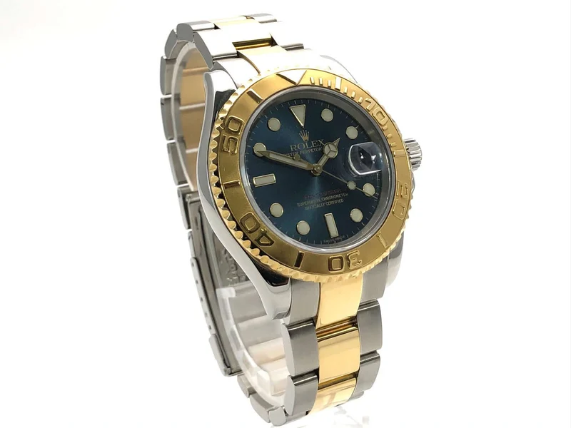 Rolex Yacht-Master 16623 Edelstahl Gelbgold Blau aus 2007
