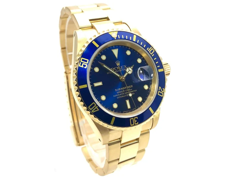 Rolex Submariner Date 16618 Gelbgold