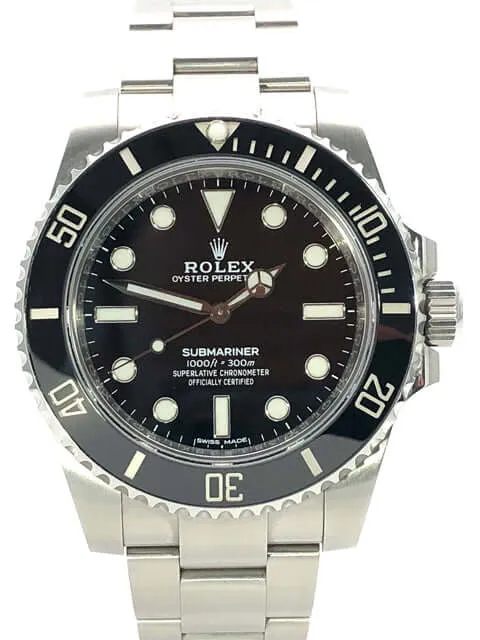 Rolex Submariner No Date 114060 ungetragen aus 2019 LC100