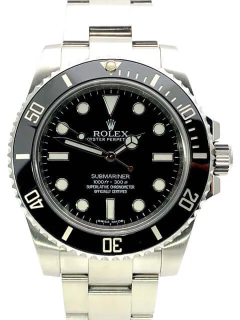 Rolex Submariner No Date 114060 aus 2015
