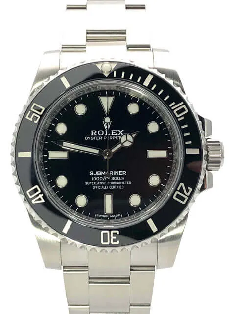 Rolex Submariner No Date 114060 aus 2019 LC100 ungetragen