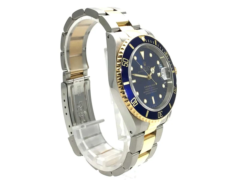 Rolex Submariner Date 16613 Edelstahl Gelbgold aus 1999 LC100