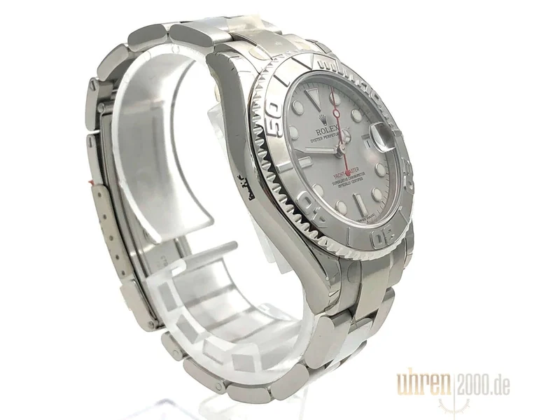 Rolex Yacht-Master 35 168622 Stahl Platin aus 2016 verklebt