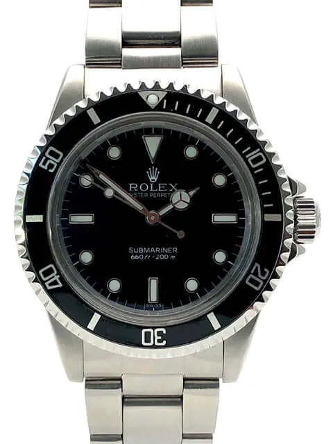 Rolex Submariner Edelstahl 5513 aus 1980