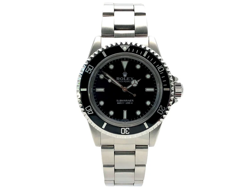 Rolex Submariner Edelstahl 5513 aus 1980