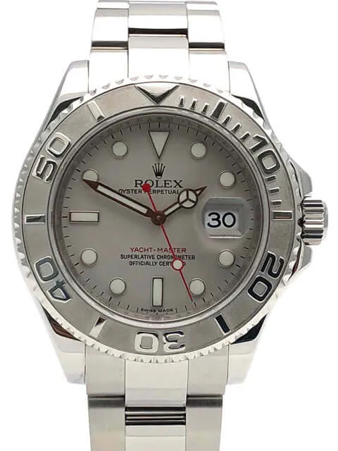 Rolex Yacht-Master 40 Edelstahl Platin 16622 aus 2010 LC100