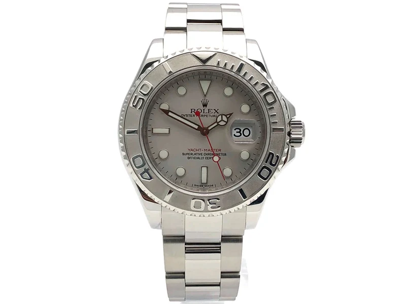 Rolex Yacht-Master 40 Edelstahl Platin 16622 aus 2010 LC100