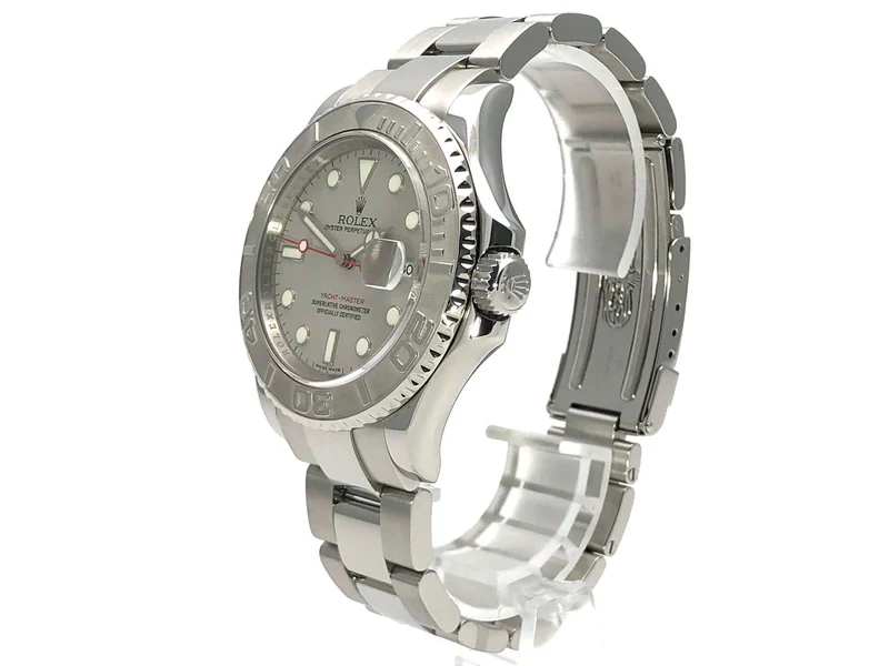 Rolex Yacht-Master 40 Edelstahl Platin 16622 aus 2010 LC100