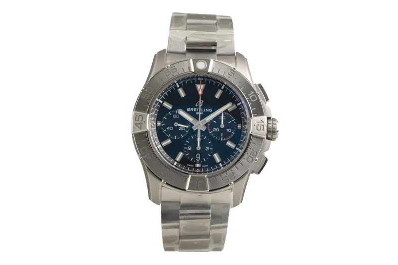 Breitling Avenger chronograph titanium automatic men's watch EB0148101B1E1 LP: 9950EUR [2602158]