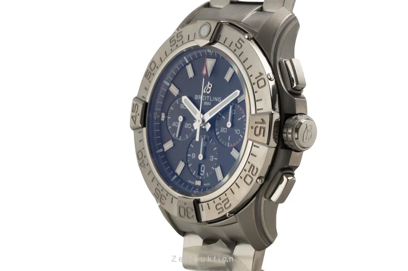 Breitling Avenger chronograph titanium automatic men's watch EB0148101B1E1 LP: 9950EUR [2602158]