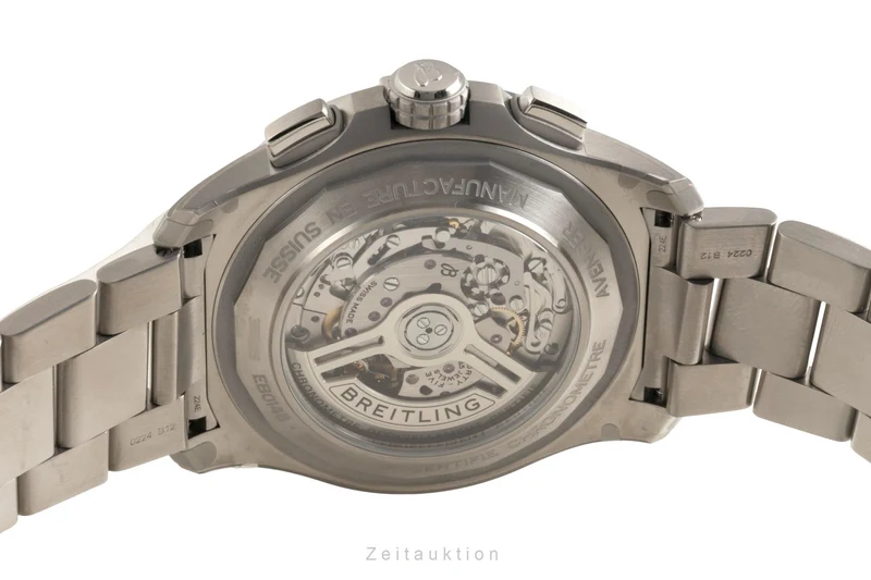 Breitling Avenger chronograph titanium automatic men's watch EB0148101B1E1 LP: 9950EUR [2602158]