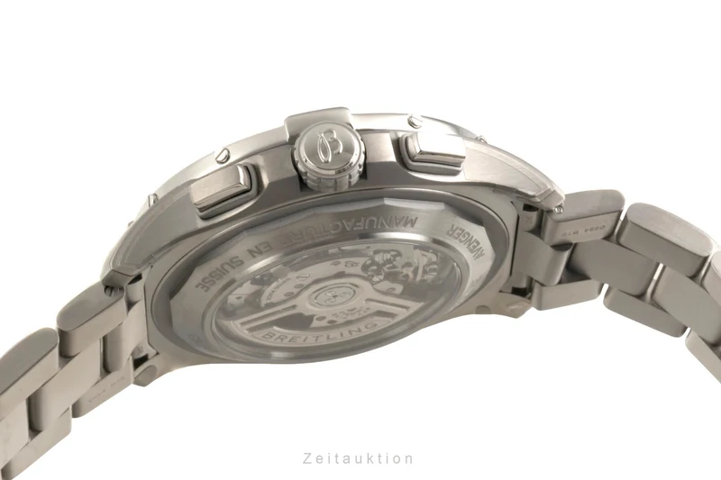 Breitling Avenger chronograph titanium automatic men's watch EB0148101B1E1 LP: 9950EUR [2602158]
