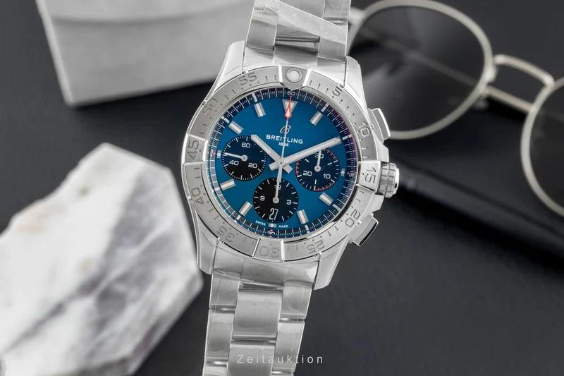 Breitling Avenger chronograph steel automatic men's watch AB0146101C1A1 LP: 7200EUR [2602116]