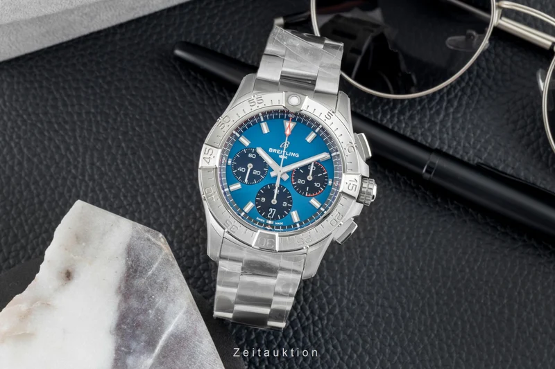 Breitling Avenger chronograph steel automatic men's watch AB0146101C1A1 LP: 7200EUR [2602116]