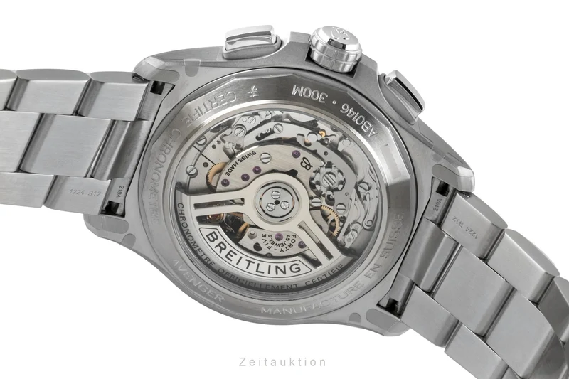 Breitling Avenger chronograph steel automatic men's watch AB0146101C1A1 LP: 7200EUR [2602116]