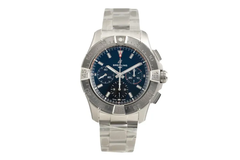 Breitling Avenger chronograph steel automatic men's watch AB0147101B1A1 LP: 7200EUR [2602151]