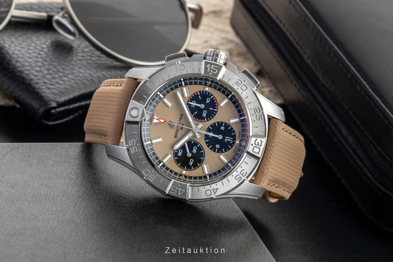 Breitling Avenger chronograph steel automatic men's watch AB0147101A1X1 LP: 6900EUR [2602154]