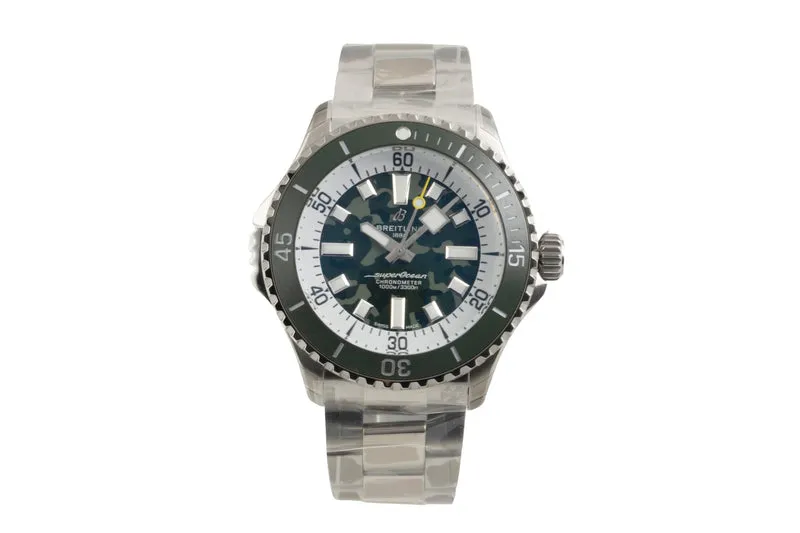 Breitling Superocean titanium automatic men's watch E10379D31L1E1 LP: 7350EUR [2602195]