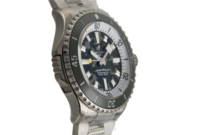 Breitling Superocean titanium automatic men's watch E10379D31L1E1 LP: 7350EUR [2602195]