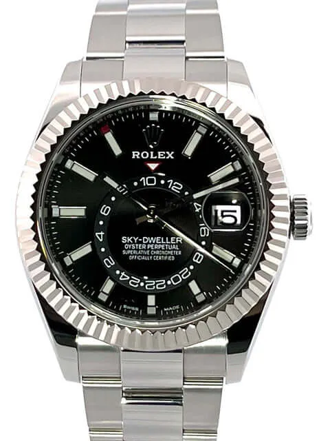 Rolex Sky-Dweller 326934 Schwarz aus 2020