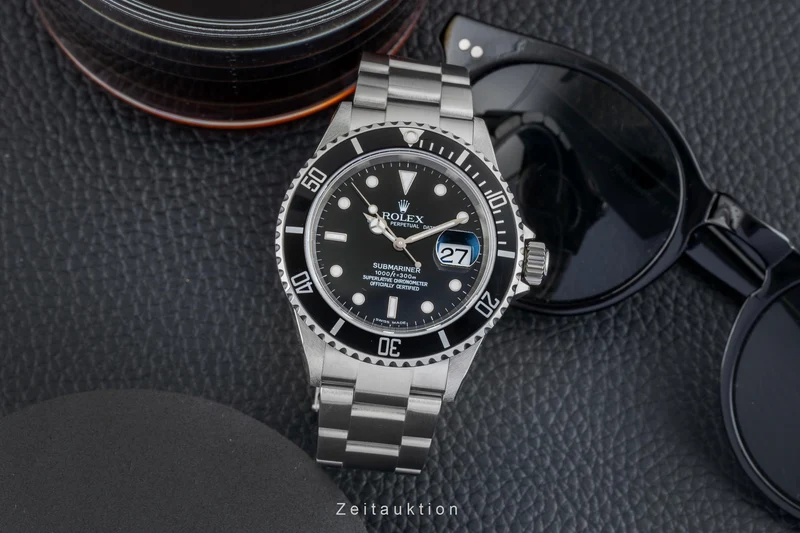 Rolex Submariner steel automatic men's watch 16610T [2602302]
