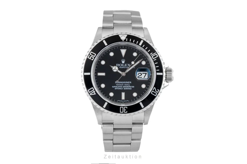 Rolex Submariner steel automatic men's watch 16610T [2602302]