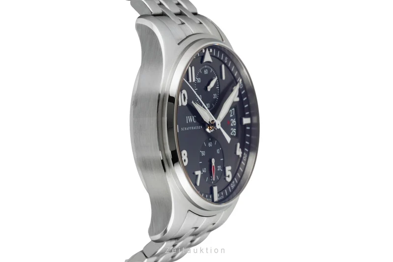 IWC Fliegerchronograph chronograph steel automatic men's watch IW387804 LP: 8800EUR [2601951]
