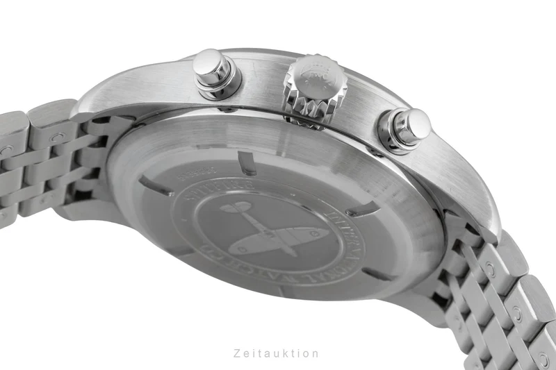 IWC Fliegerchronograph chronograph steel automatic men's watch IW387804 LP: 8800EUR [2601951]