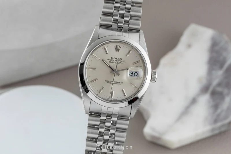 Rolex Datejust steel automatic men's watch 16000 Vintage [2602099]