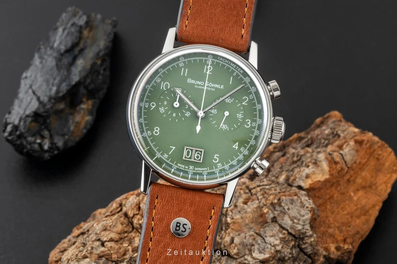 Bruno Söhnle Glashütte Bergamo Chronograph chronograph steel quartz men's watch 17-13237-431 [2602740]