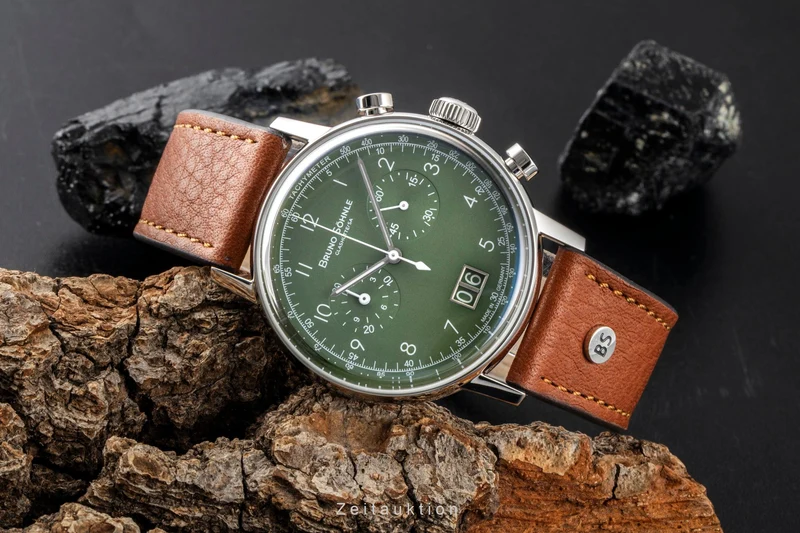 Bruno Söhnle Glashütte Bergamo Chronograph chronograph steel quartz men's watch 17-13237-431 [2602740]