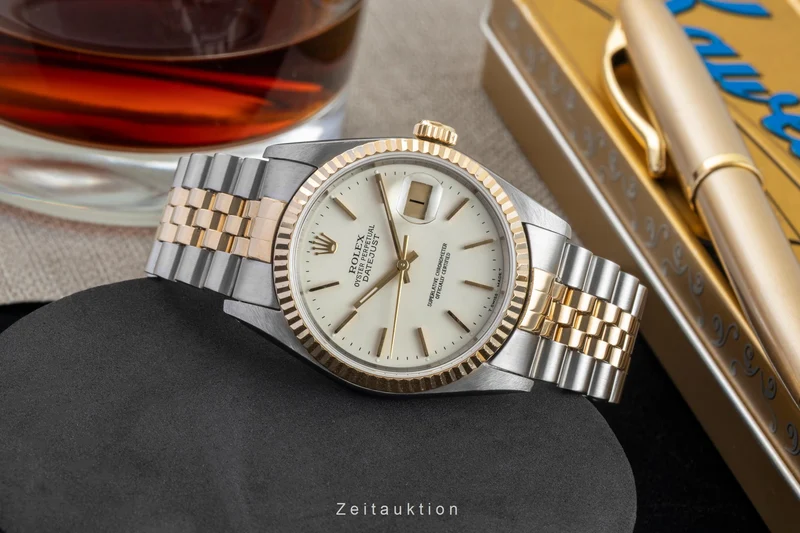Rolex Datejust steel / gold automatic men's watch 16233 [2602488]