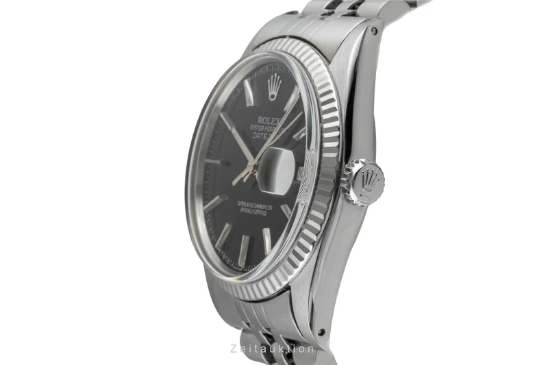 Rolex Datejust steel / white gold automatic men's watch 16014 [2602481]
