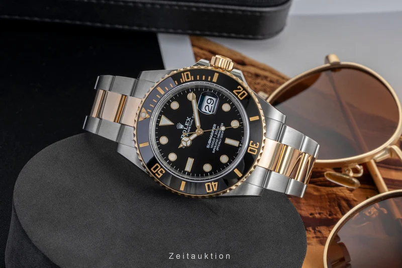 Rolex Submariner steel / gold automatic men's watch 126613LN [2602464]