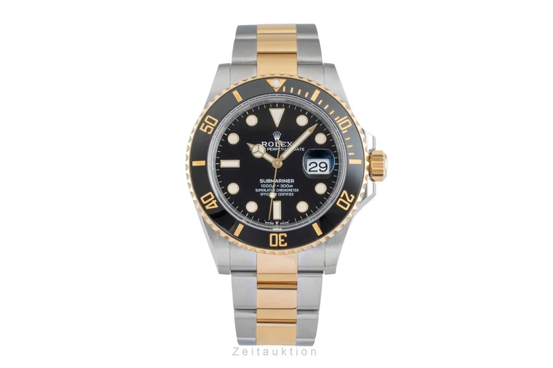 Rolex Submariner steel / gold automatic men's watch 126613LN [2602464]