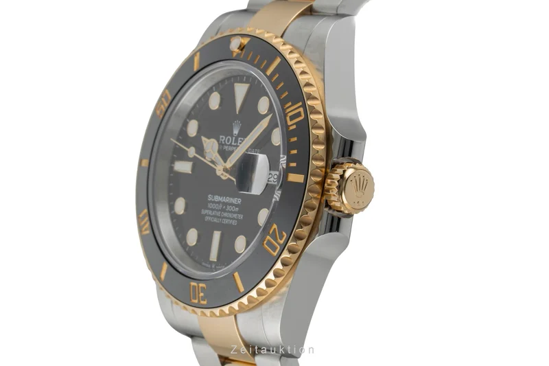 Rolex Submariner steel / gold automatic men's watch 126613LN [2602464]