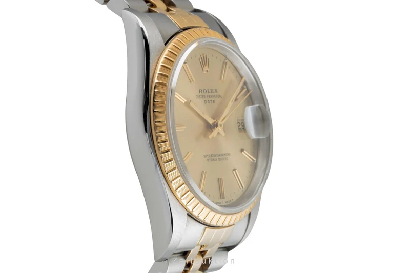 Rolex Datejust steel / gold automatic men's watch 15223 [2602432]