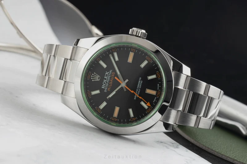 Rolex Milgauss steel automatic men's watch 116400GV [2602454]