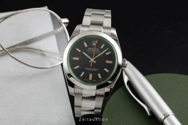 Rolex Milgauss steel automatic men's watch 116400GV [2602454]