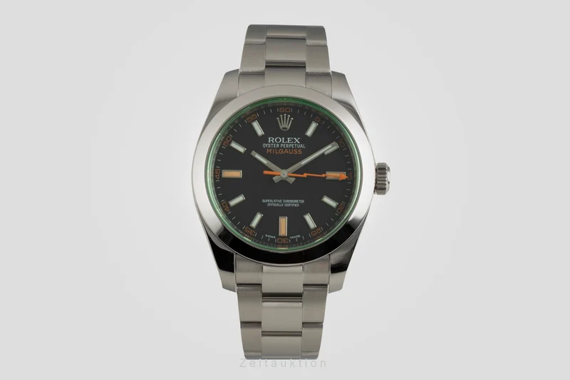Rolex Milgauss steel automatic men's watch 116400GV [2602454]