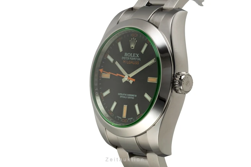 Rolex Milgauss steel automatic men's watch 116400GV [2602454]