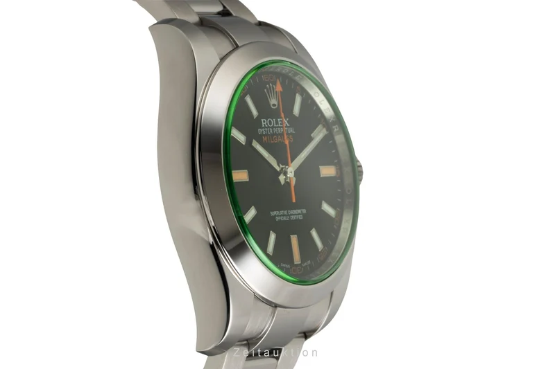 Rolex Milgauss steel automatic men's watch 116400GV [2602454]